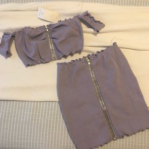 Lavender Fashion Nova 2-Piece